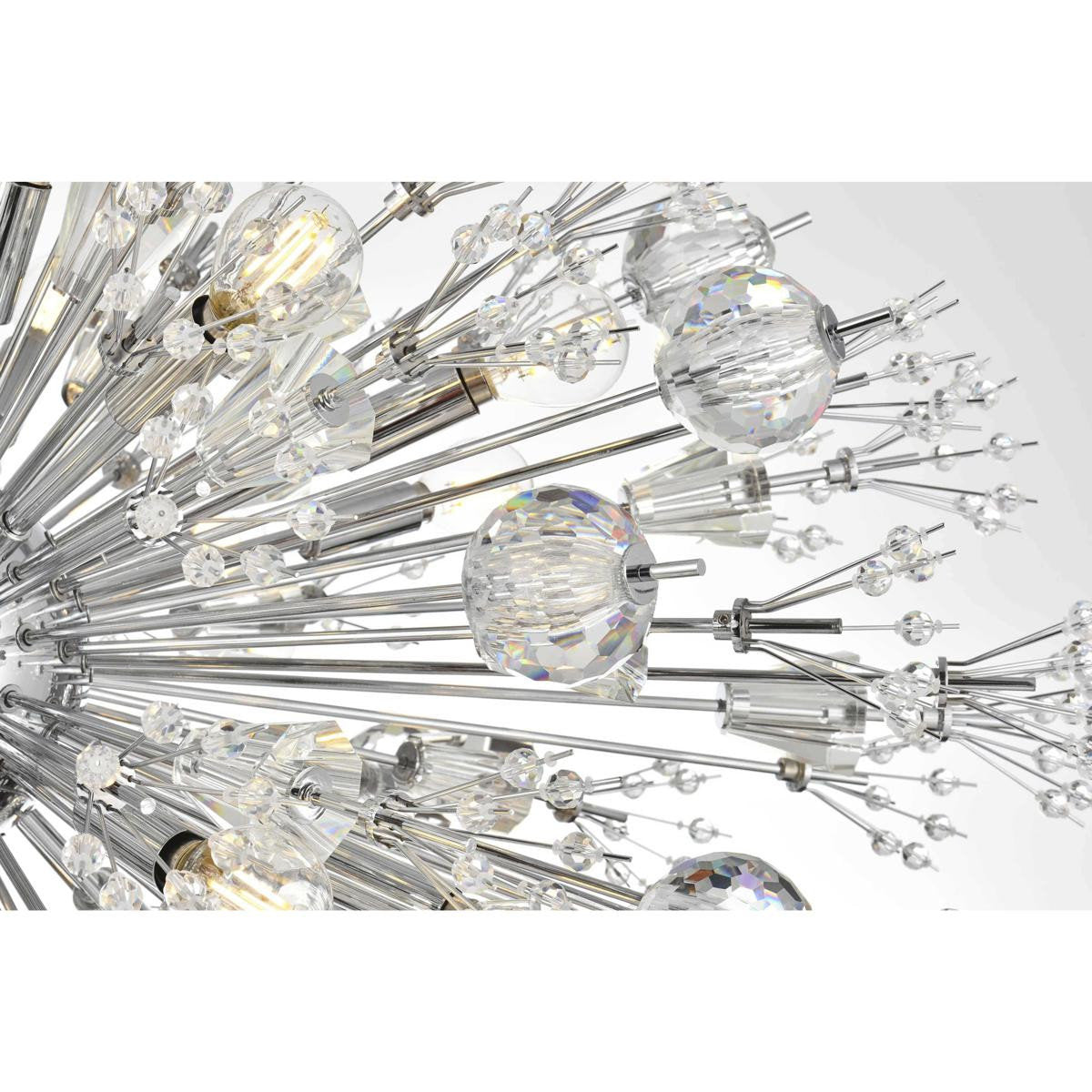 Vera 24 Light Pendant, ChromeBy Elegant Furniture & Lighting