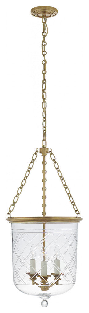 Cambridge Natural Brass Medium Smoke Bell LanternBy Ralph Lauren Home