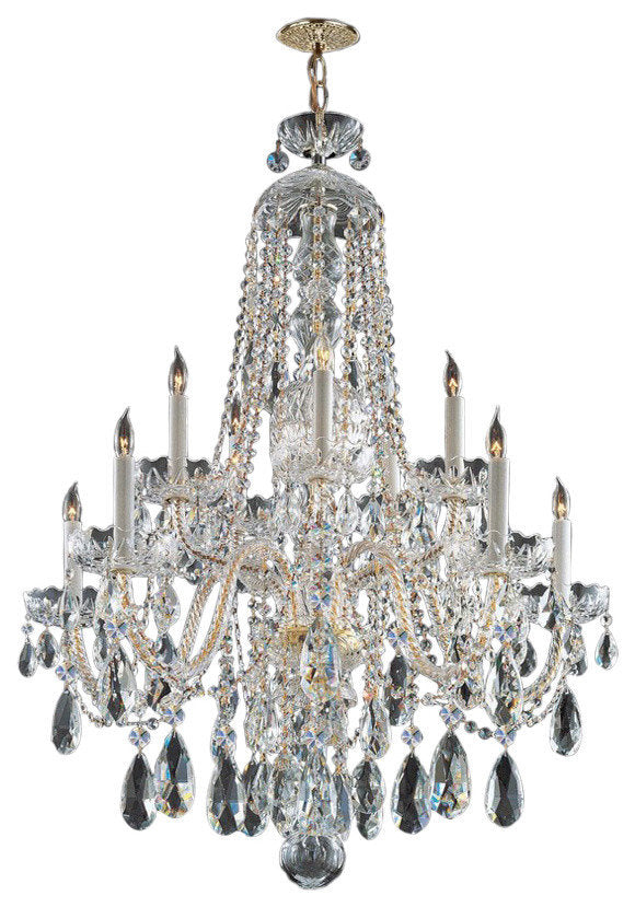 Crystorama Traditional Crystal 10-Light ChandelierBy Crystorama Lighting