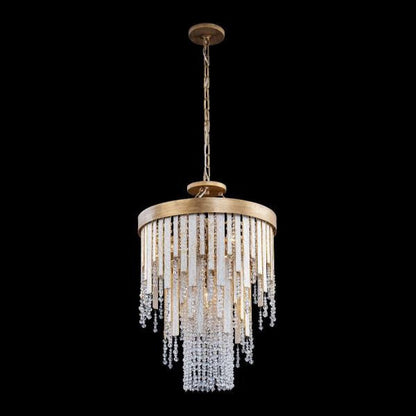 Lafayette 4-Light Chandelier in Coastal Style 29.25"Hx18"WBy Varaluz