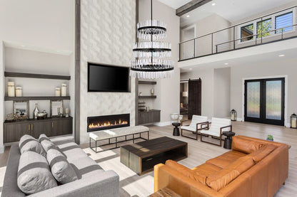 Elegant Lighting 36" 3 Tiers Crystal Round Chandelier LightBy Elegant Furniture & Lighting
