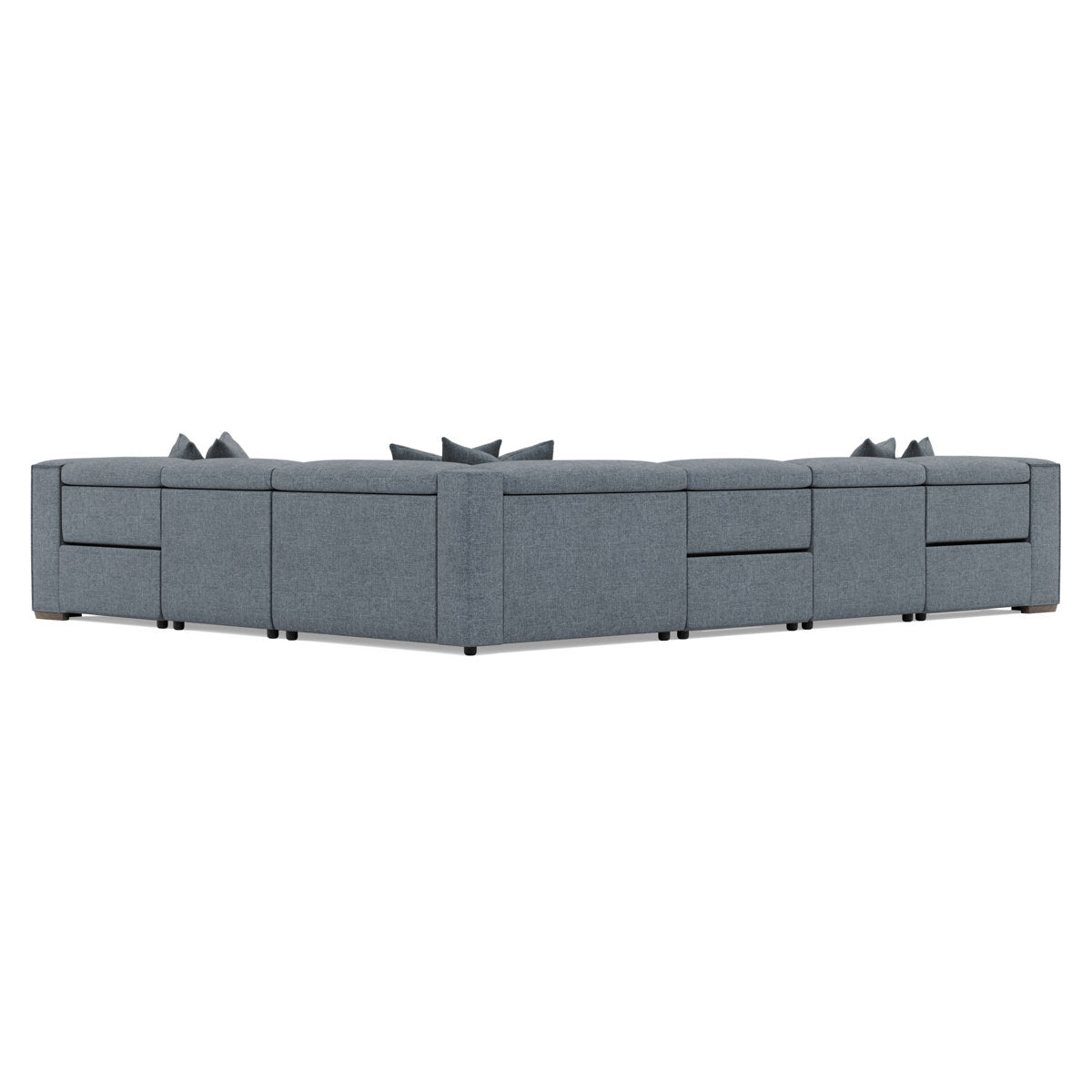 6-Piece Bliss Fabric Power Motion Sectional