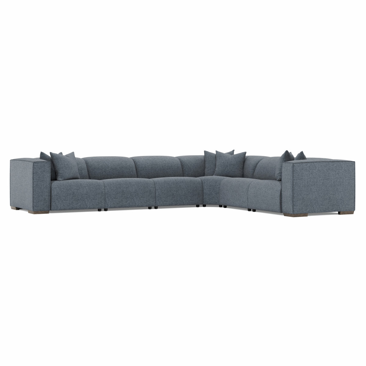 6-Piece Bliss Fabric Power Motion Sectional