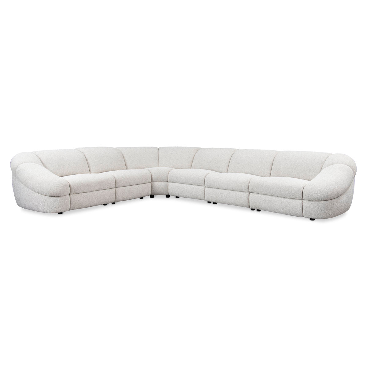 6-Piece Fabric Massimo Power Motion Sectional