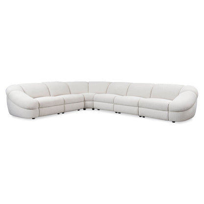 6-Piece Fabric Massimo Power Motion Sectional
