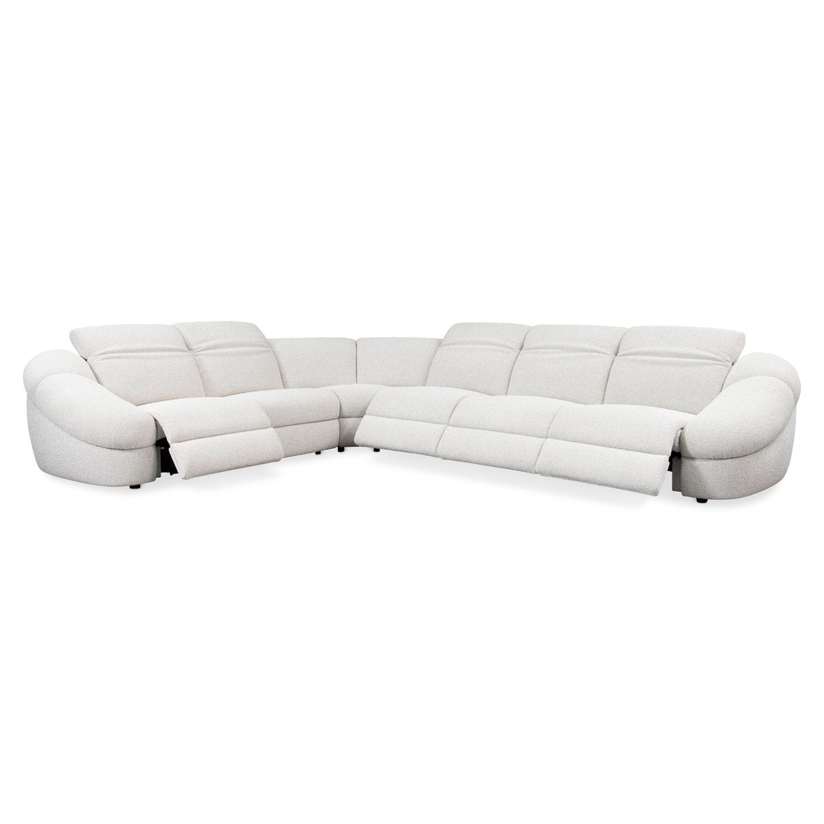 6-Piece Fabric Massimo Power Motion Sectional