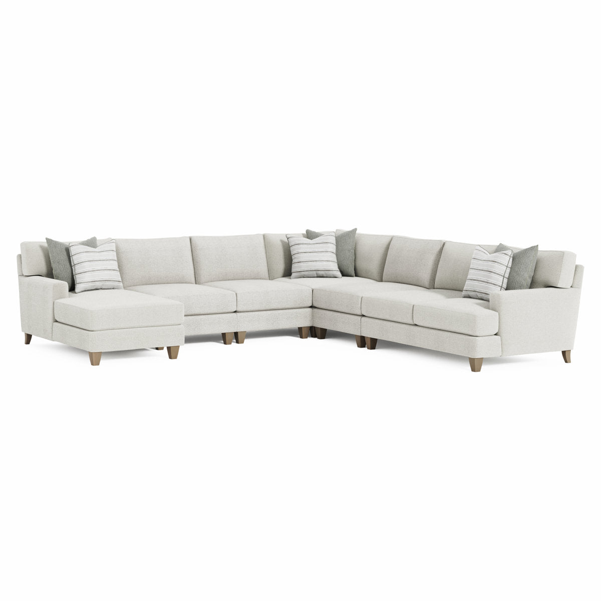 6-Piece Fabric Mila Sectional