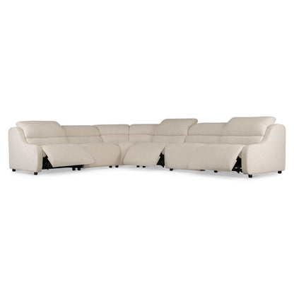 6-Piece Gio Fabric Power Motion Sectional