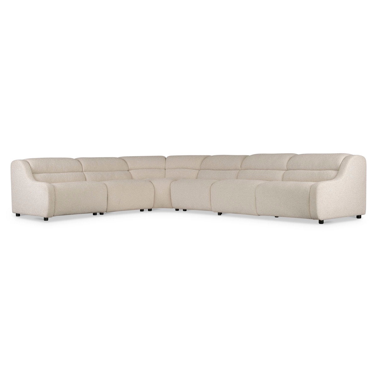 6-Piece Gio Fabric Power Motion Sectional