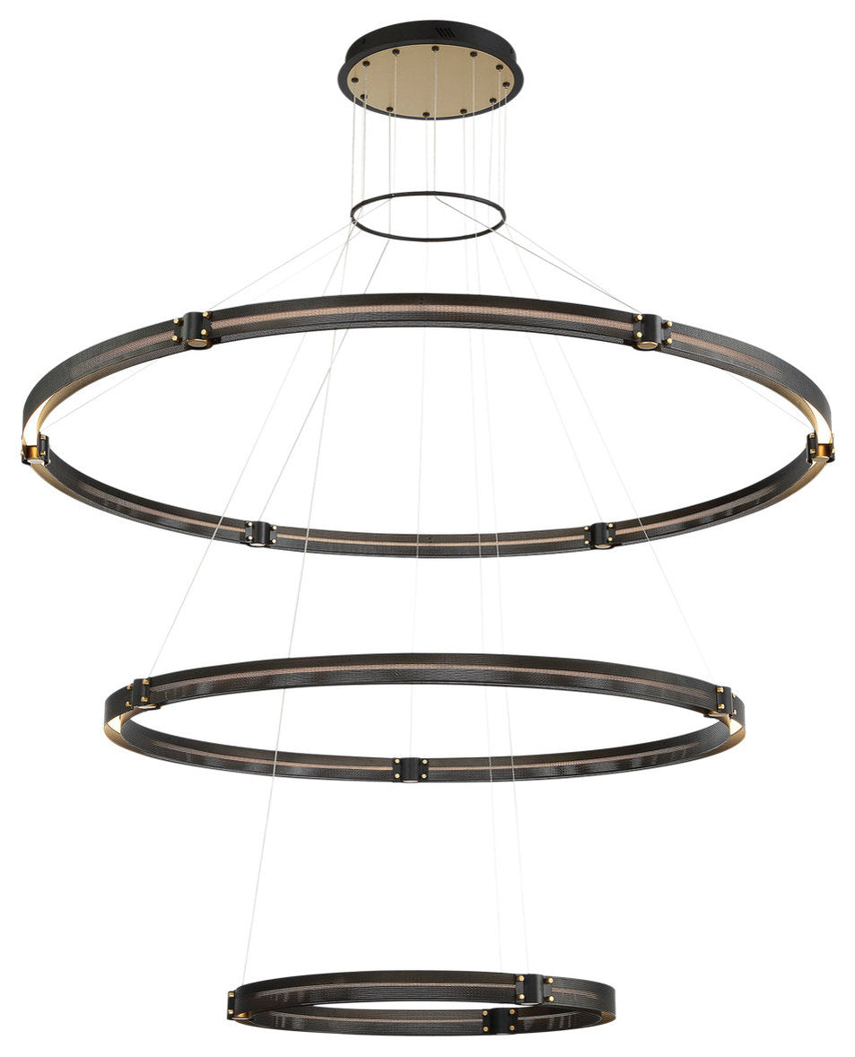 1 Light Contemporary Large ChandeliersBy Eurofase Lighting