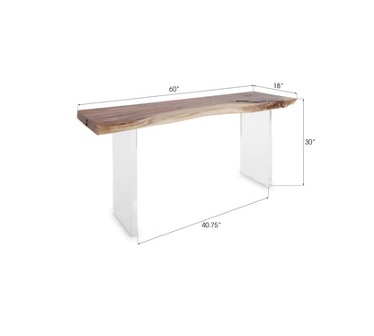 60" Console Table