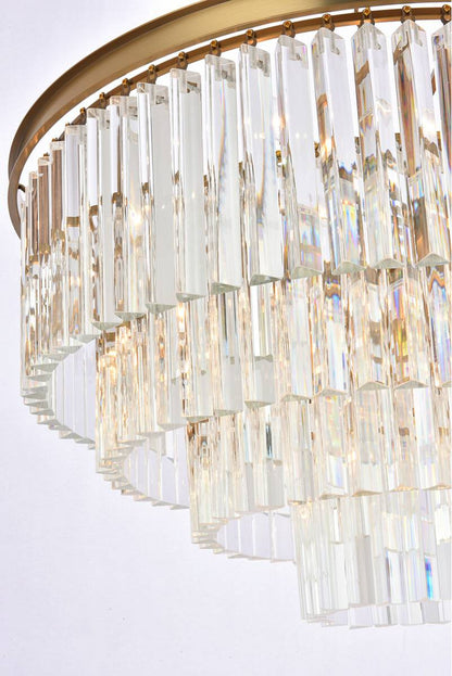 Elegant Lighting Sydney 32" Round Crystal ChandelierBy Elegant Furniture & Lighting