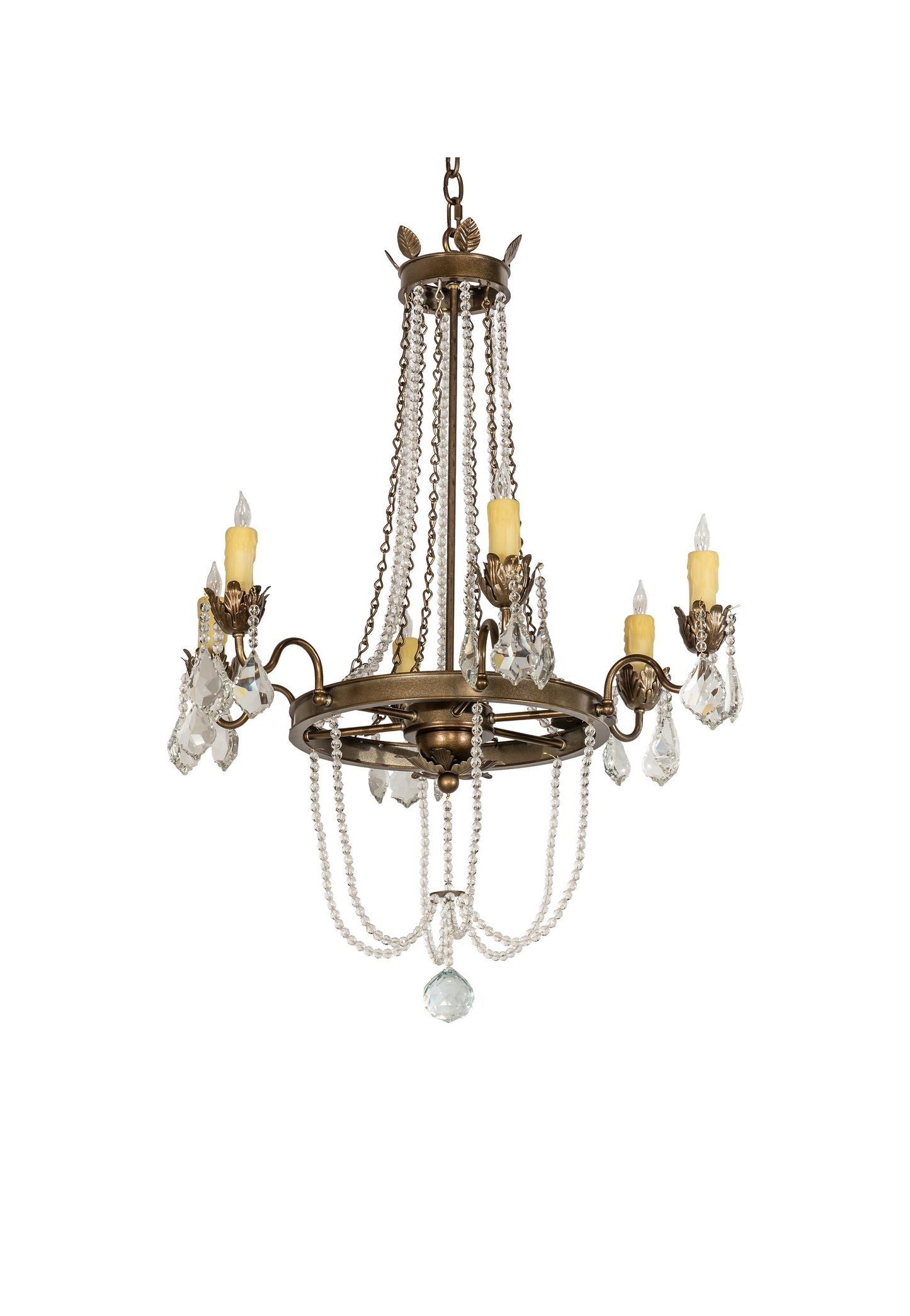 28" Wide Dominique ChandelierBy Meyda Lighting