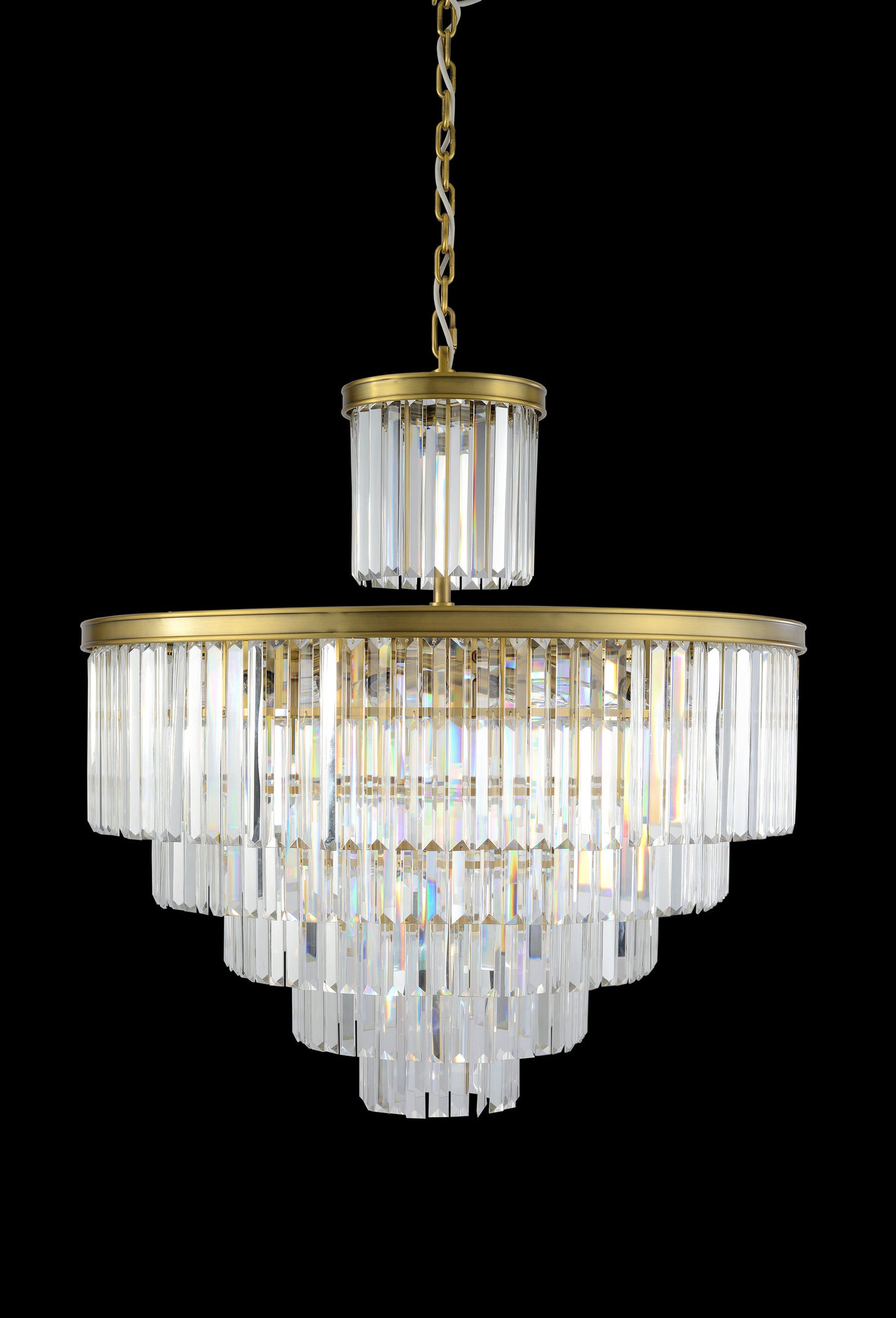 Artistry Lighting Edgewood Collection Hanging Crystal Chandelier 32x32By Artistry Lighting