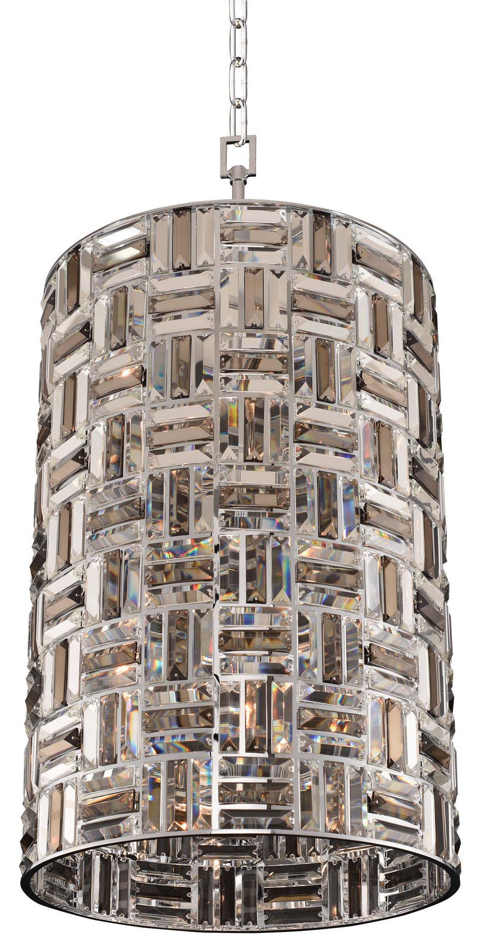 Modello 19"x38" 8-Light Modern Large Pendants by AllegriBy Allegri Crystal by Kalco Lighting