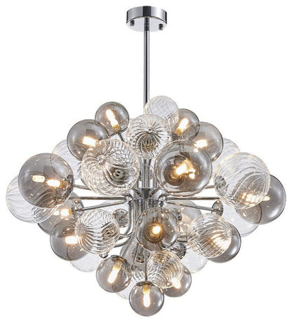 18-Light Designer Glass Bubble ChandelierBy MORSALE