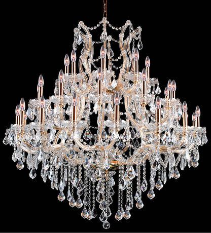 Artistry Lighting Maria Theresa Collection Chandelier, 44"x44", GoldBy Artistry Lighting