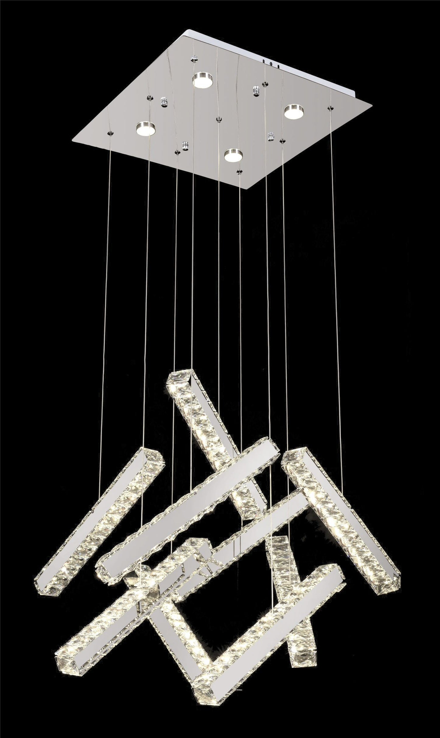 BETHEL INTERNATIONAL JP05 LED PENDANT LIGHT,ChromeBy Bethel Intl.