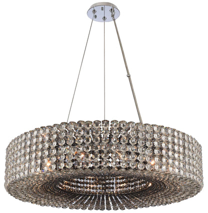 Anello Pendant, Chrome, 26"By KALCO LIGHTING