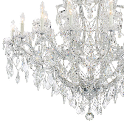 Crystorama Lighting Group 4424-CL-S Maria Theresa 25 Light 46"W - GoldBy Crystorama Lighting