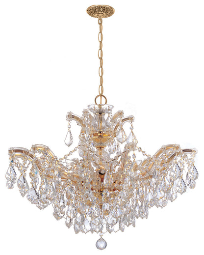 Crystorama Lighting Group 4439-CL-S Maria Theresa 6 Light 27"W - PolishedBy Crystorama Lighting