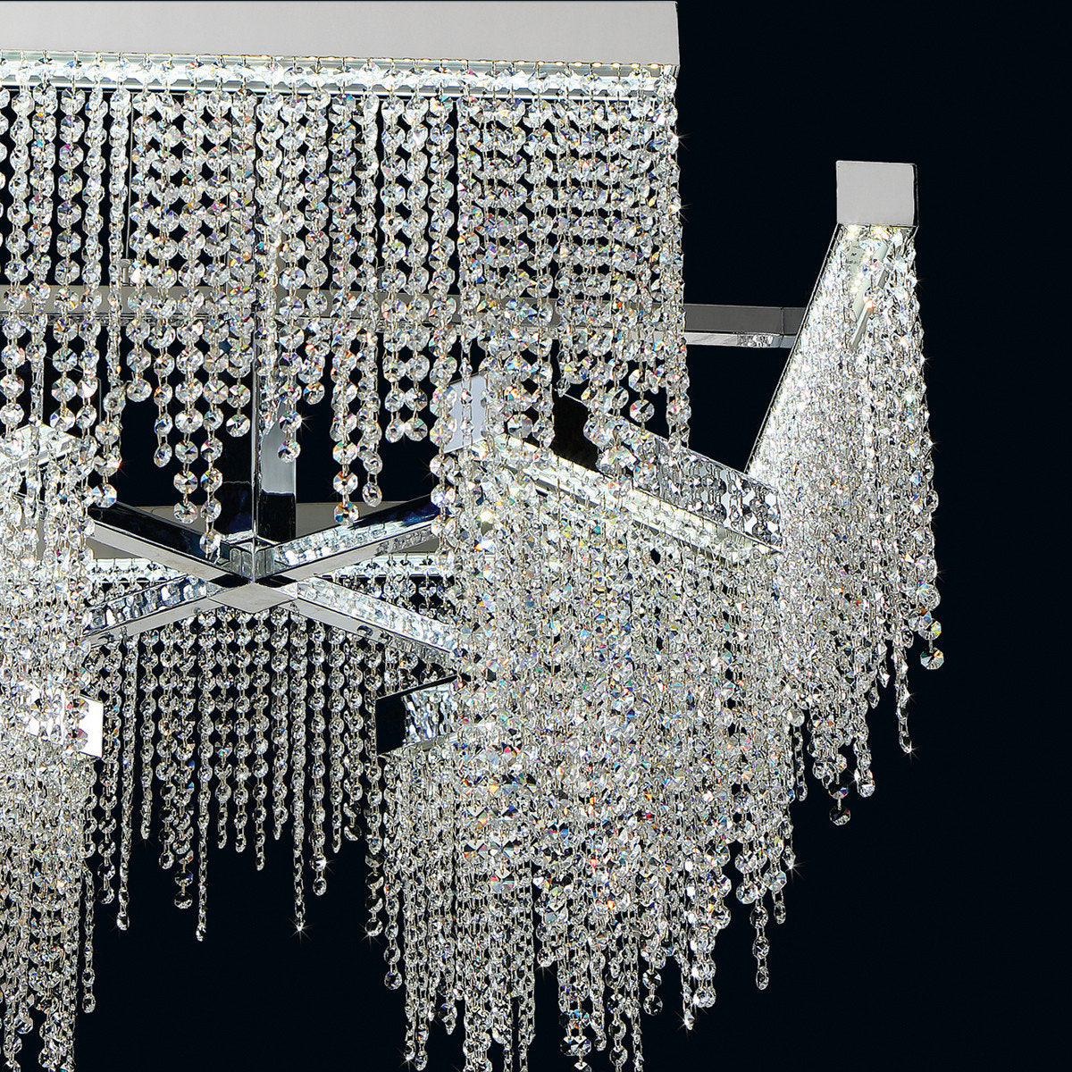 10-Light Luxe Large Chandeliers by EurofaseBy Eurofase Lighting
