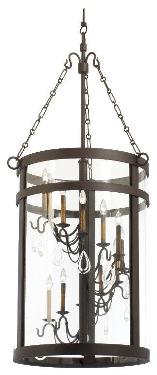 Morris 29x66in 12 Lt Modern Large Pendants by KalcoBy KALCO LIGHTING