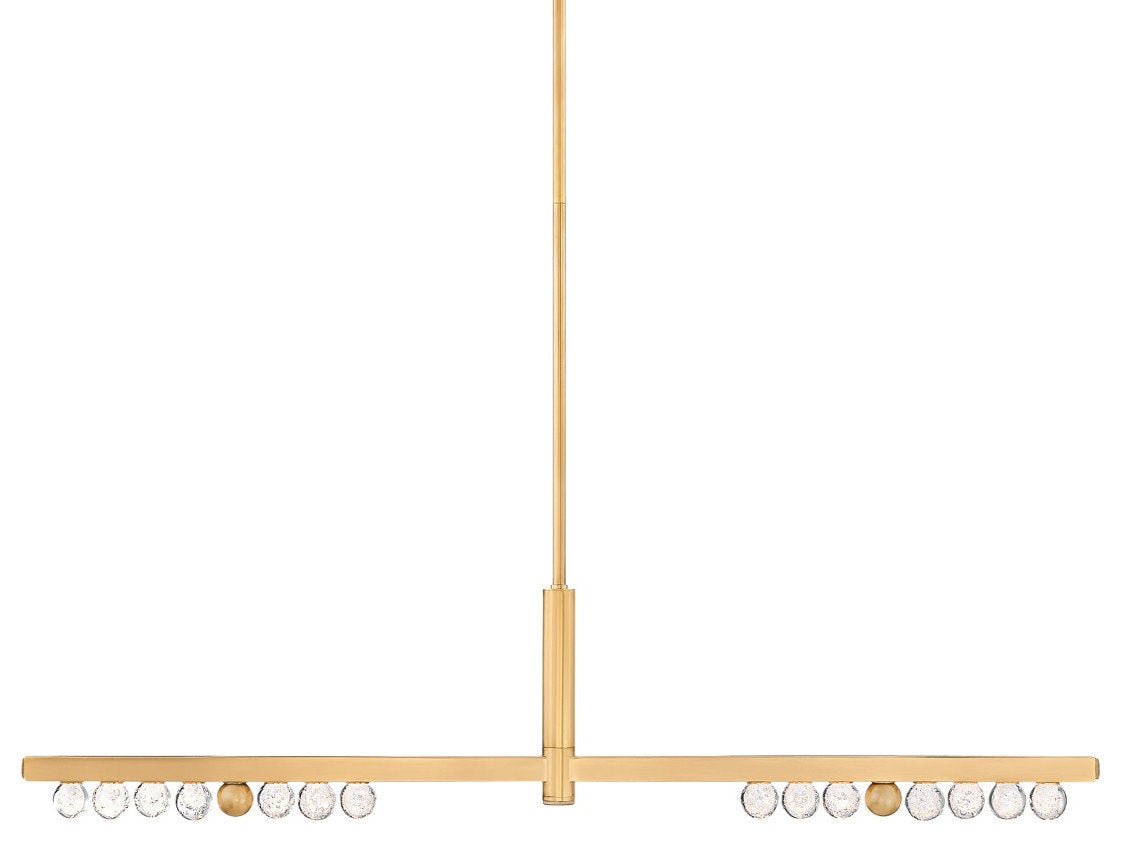 Annecy LED Linear in Vintage BrassBy Corbett Lighting