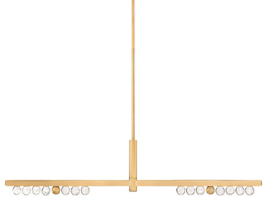 Annecy LED Linear in Vintage BrassBy Corbett Lighting