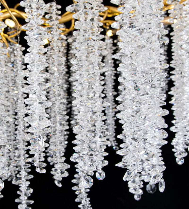 Albero Crystal Foyer ChandelierBy Morsale.com