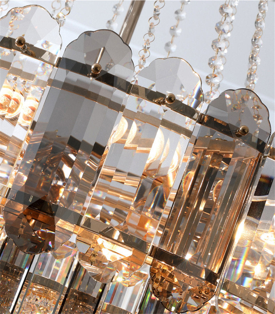 Voltri | Post-modern Grand Luxury Crystal Chandelier, Dia47.2"By Miron Demid LLC
