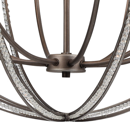 Bradington 8 Pendant Weathered ZincBy ELK Group International