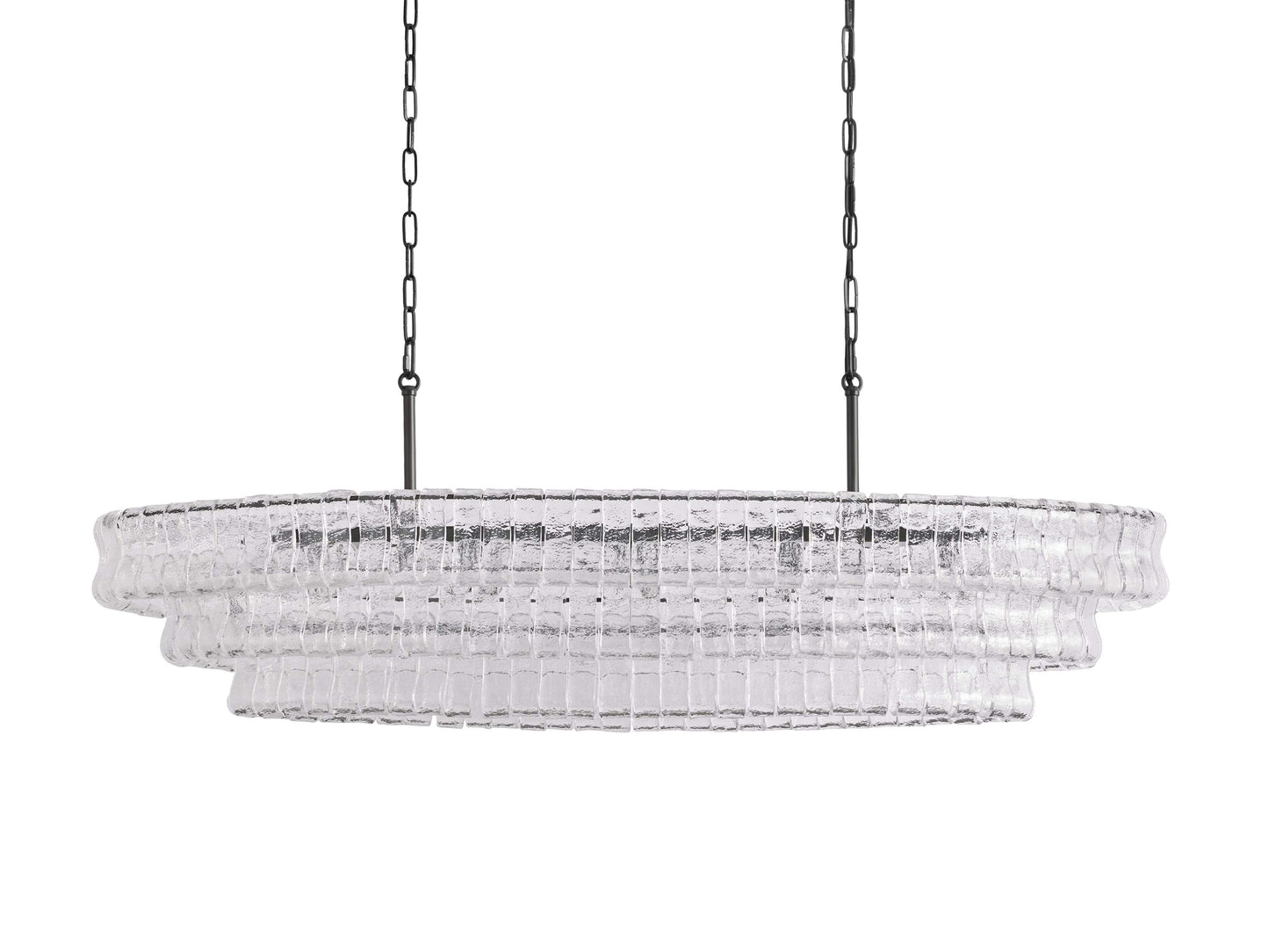 Ghiaccio Oval Chandelier