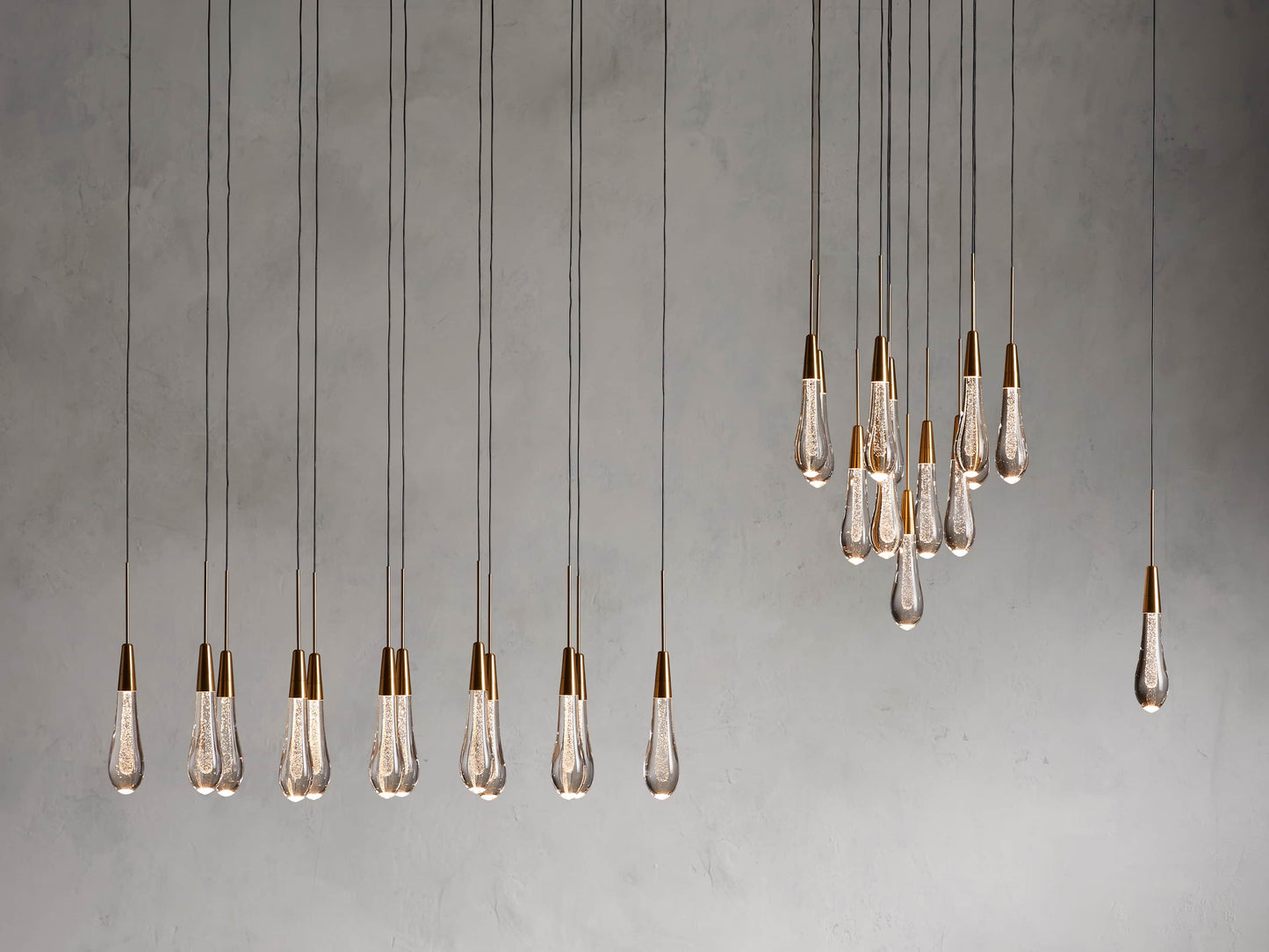 Soltaire Linear Chandelier