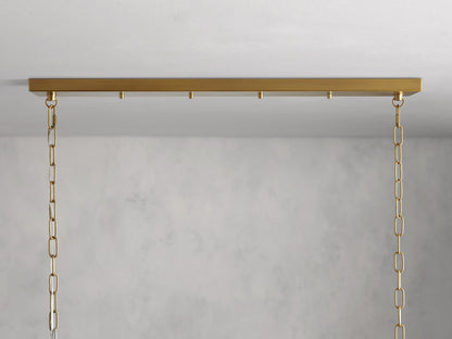 Garnet Rectangular Chandelier