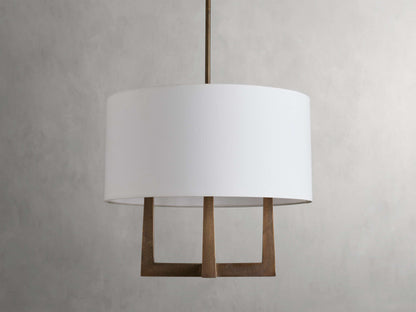 Emmet Shaded Chandelier