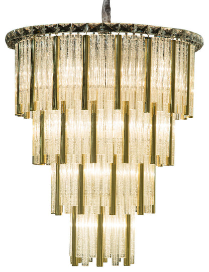 Chimes 18-Light Crystal Chandelier - GoldBy Michael Amini