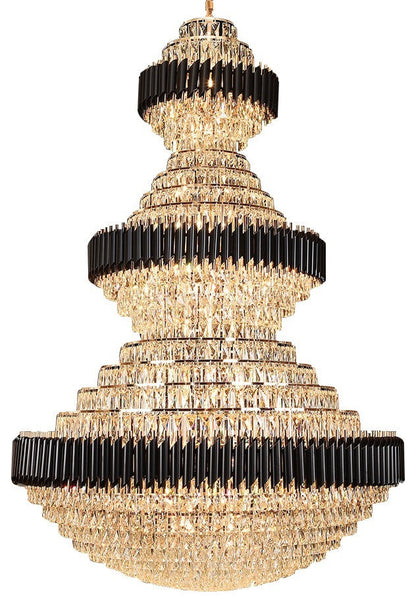 Arenzano | Grand Luxurious Multi-level Crystal Chandelier, 47.2''By Miron Demid LLC