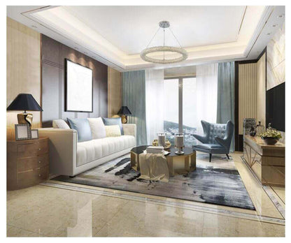 Allegri Lina 48" LED Pendant, Polished Chrome With Firenze CrystalBy Allegri Crystal by Kalco Lighting
