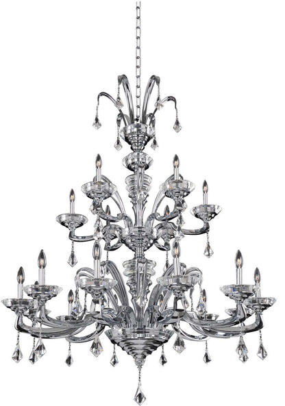 Cosimo Chandelier, Chrome, 15By KALCO LIGHTING