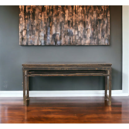 69.7'' W Solid Wood Console Table