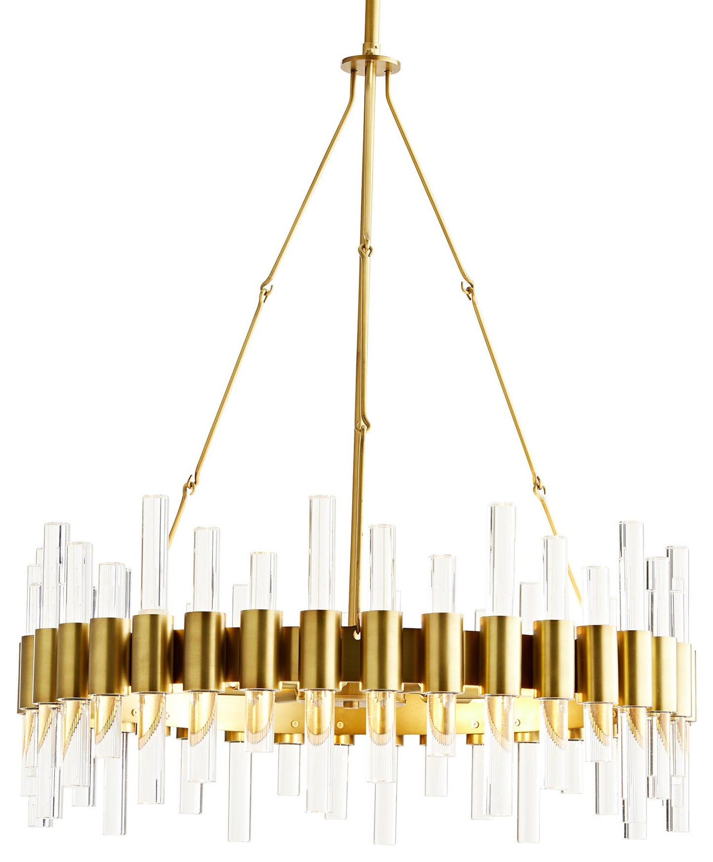 Haskell Chandelier, Gold, SmallBy Arteriors