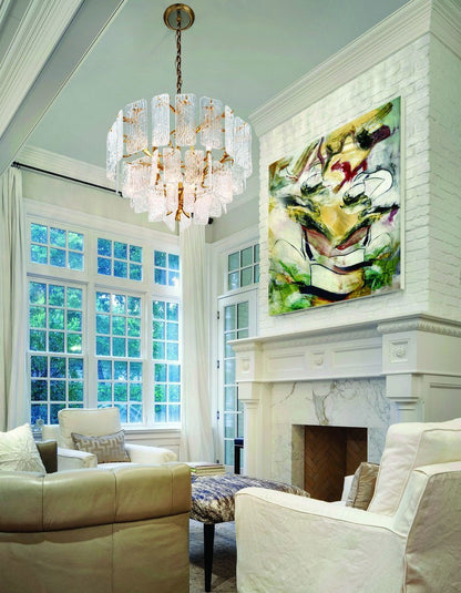 Piemonte Chandelier, 8-LightBy Corbett Lighting