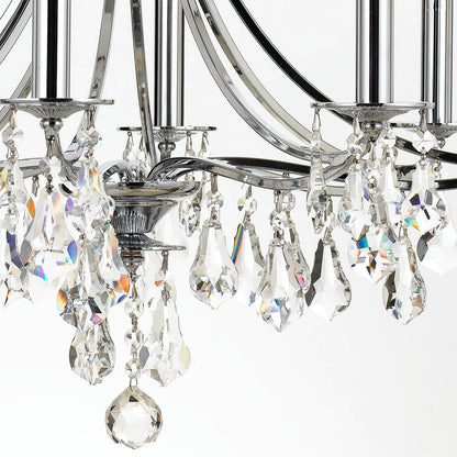 Crystorama Lighting Group 5938-CL-S Cedar 8 Light 28"W Crystal - PolishedBy Crystorama Lighting