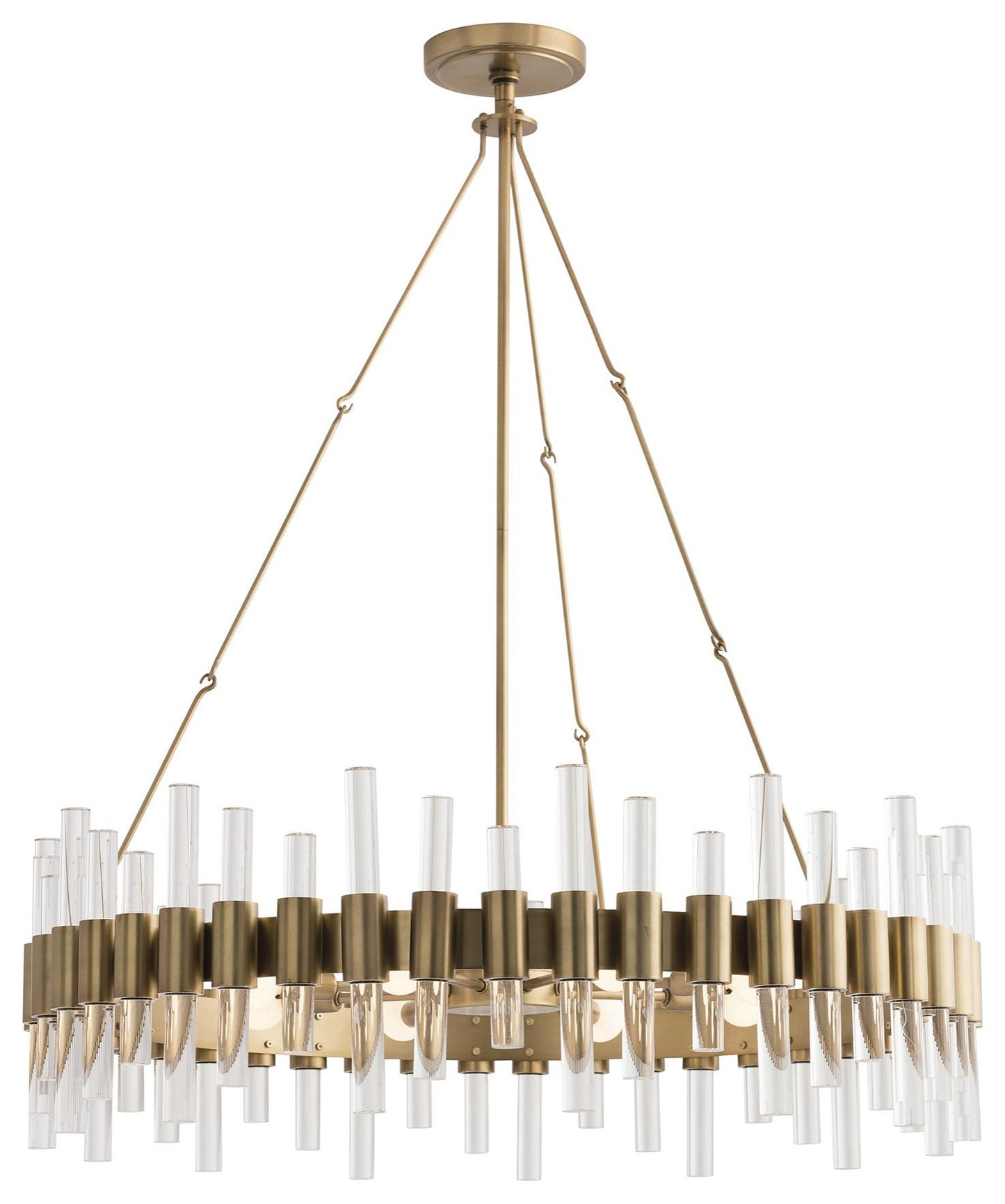 Haskell Chandelier, Gold, LargeBy Arteriors