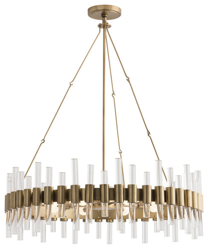 Haskell Chandelier, Gold, LargeBy Arteriors