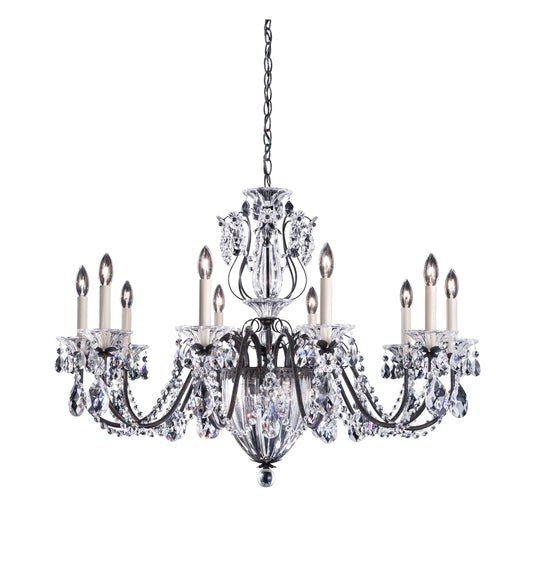 Bagatelle 13 Light Chandelier Heirloom Bronze Clear Heritage CrystalBy Schonbek