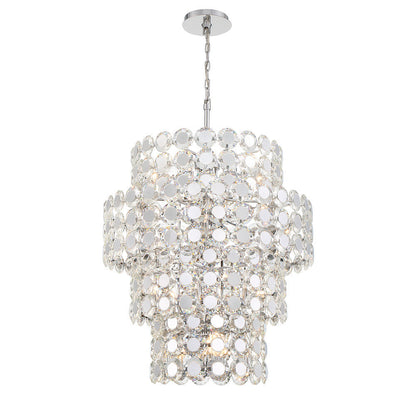 Perrene 24-Light Chandelier, ChromeBy Eurofase Lighting