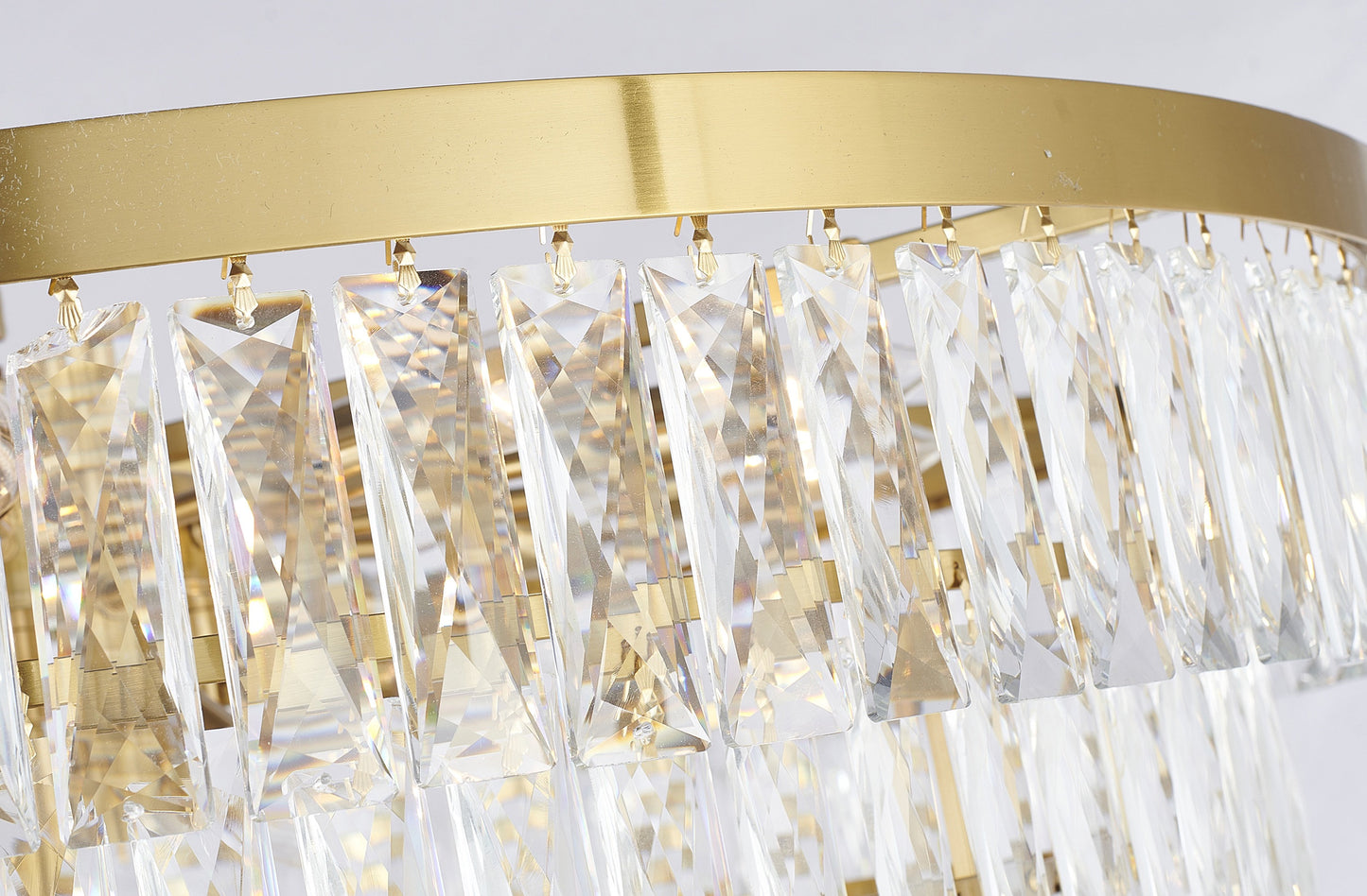30-Light D36'' Gold Eight Tier ChandelierBy Design Living