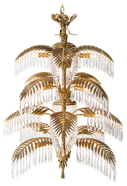 Vintage Brass Crystal Chandelier XL | Eichholtz HildebrandtBy OROA - Furniture